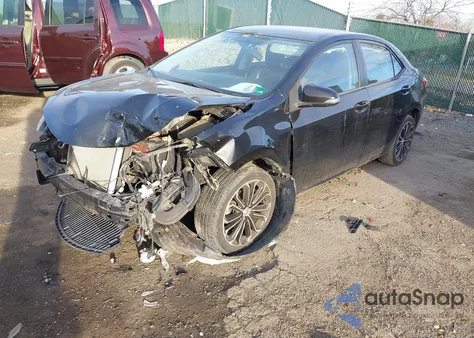 2015 Toyota Corolla S Plus z USA, uszkodzony, nr VIN 2T1BURHE0FC381879